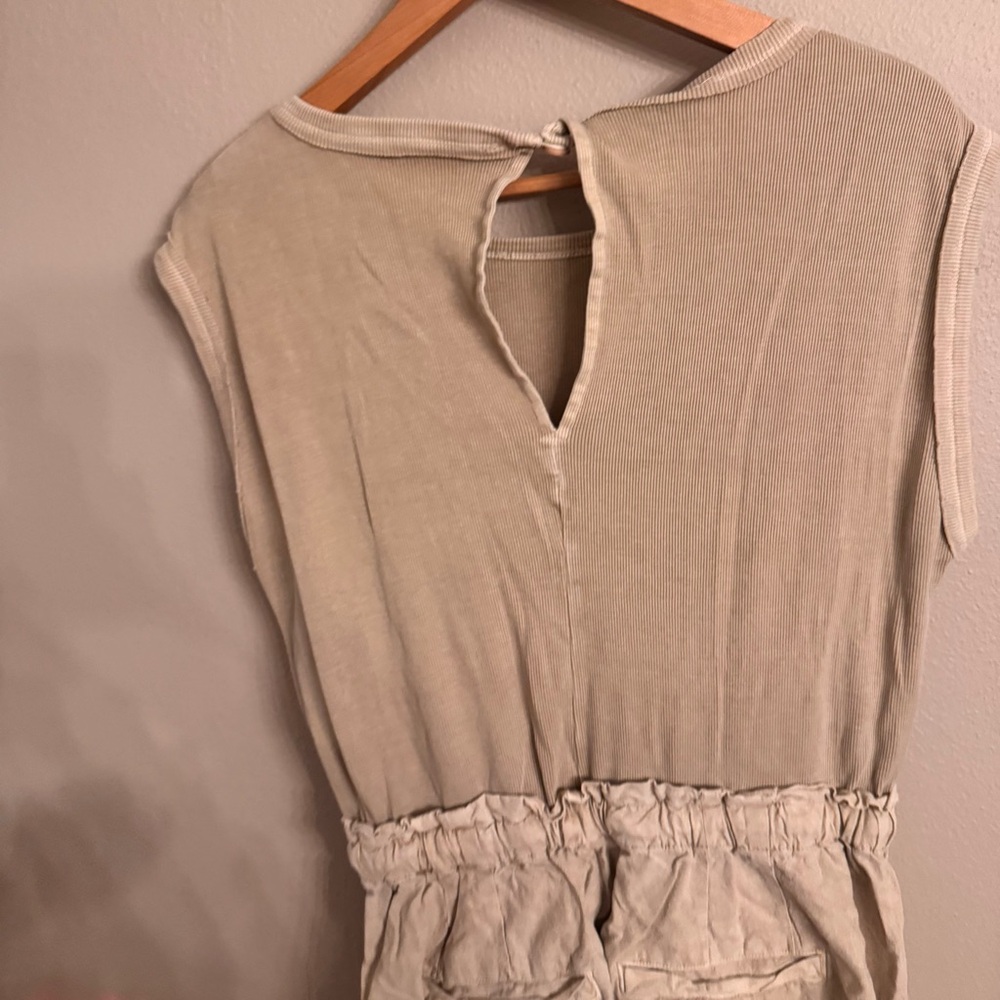 FREE PEOPLE Mixed Media One Jumpsuit - Picture 7 of 9